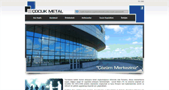 Desktop Screenshot of cocukmetal.com